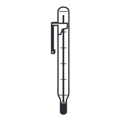 METTLER-TOLEDO Dichtebestimmung Thermometer mit Kalibrier-Zertifikat