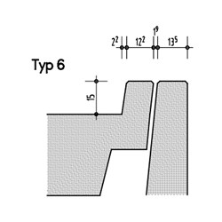 Detail Bild Schrammbord Typ 6 vergrößern