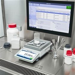 METTLER-TOLEDO Präzisionswaage MX603N Wägebereich 620 g Ablesbarkeit (d) 1 mg