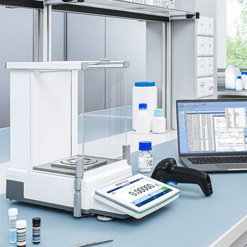 METTLER-TOLEDO Analysenwaage MX105 Wägebereich 120 g Ablesbarkeit (d) 0,01 mg