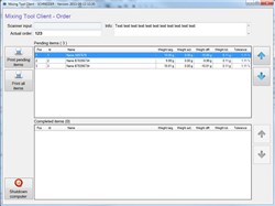 BWW Mixing Tool Client - PC Dosiersystem