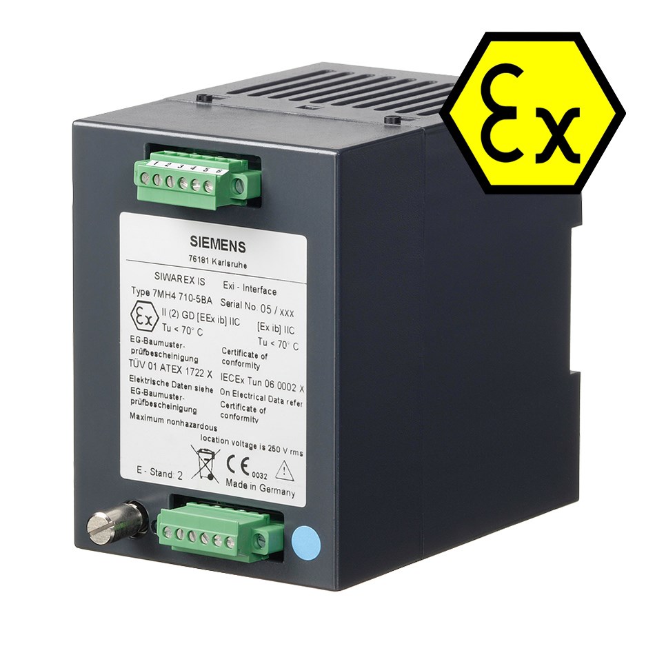 SIWAREX IS Ex Interface ATEX II(2)G[EEx ib] IIC