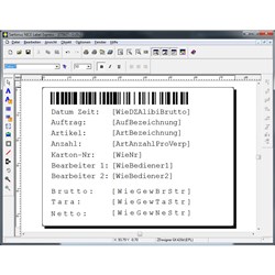 Software NICE Label Express - Druckbeleggestaltung