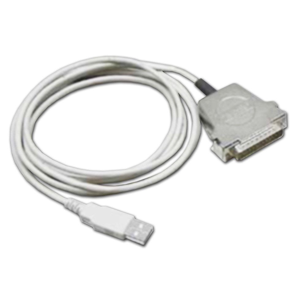 Anschlusskabel von RS232 an USB am PC 25pol. D-SUB Stecker/USB Stecker, 2m