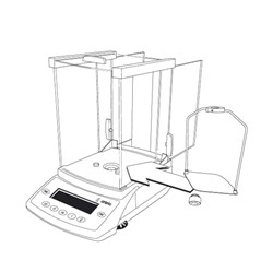 Dichtebestimmungsset YDK01LP Einrichtung zur Dichtebestimmung
